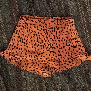 Women’s Leopard Print Shorts